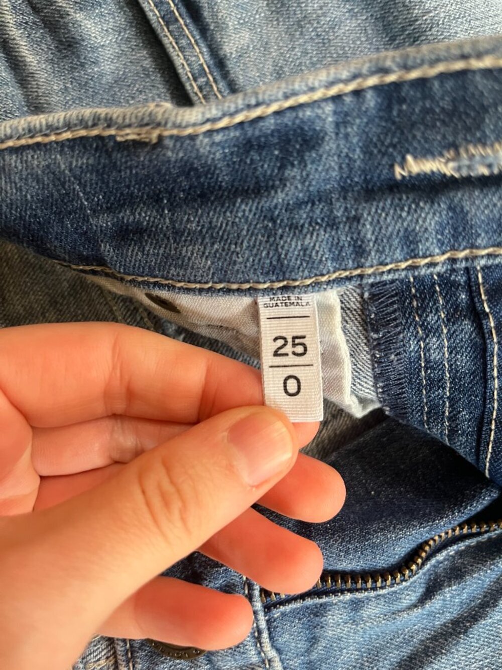 Womens Loft Denim Jean Shorts - 0/25 - Picture 6 of 6